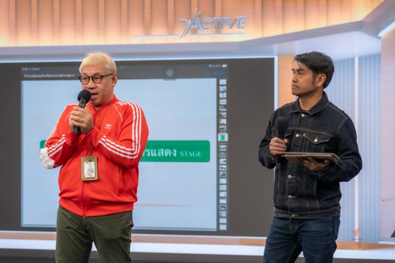 รร.สาธิต มศว. ประสานมิตร (ฝ่ายมัธยม) เยี่ยมชมไทยพีบีเอส เรียนรู้การผลิตรายการและเทคนิคแสง – เสียง