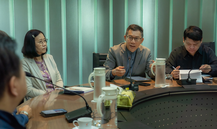 คณะผู้บริหาร มช. เข้าหารือไทยพีบีเอส  สร้างโอกาส ความร่วมมือ ต่อยอดงานด้านต่าง ๆ