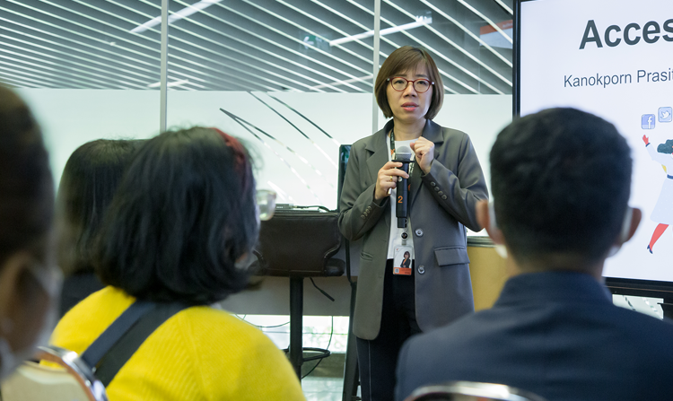 ไทยพีบีเอส สนับสนุน”คนพิการมีงานทำ” ต้อนรับนักศึกษาพิการจากมหาวิทยาลัยมหิดล แลกเปลี่ยนเตรียมความพร้อมก่อนเรียนจบ